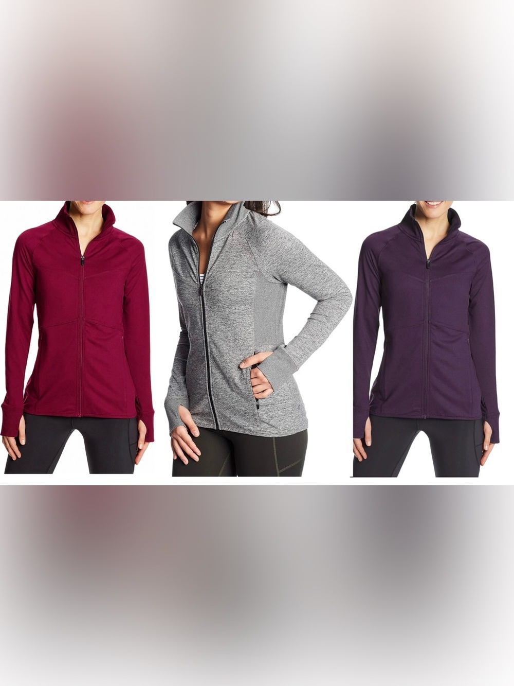 Champion C9 Athletic Zip Up Jacket Bundle with Free Mesh Jacket! Womens Medium
